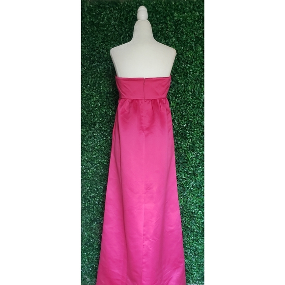 66. J.Crew Collection limited-edition strapless dress in duchesse satin - Picture 7 of 11